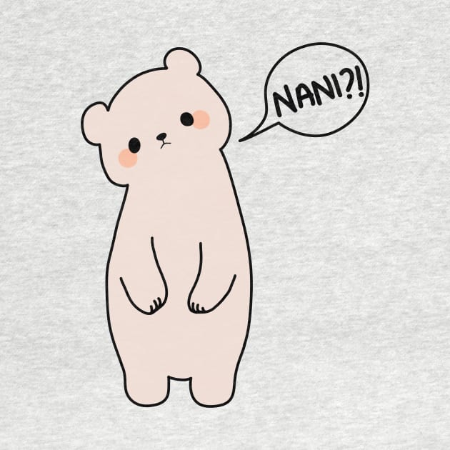 Bear says Nani?! by medimidoodles